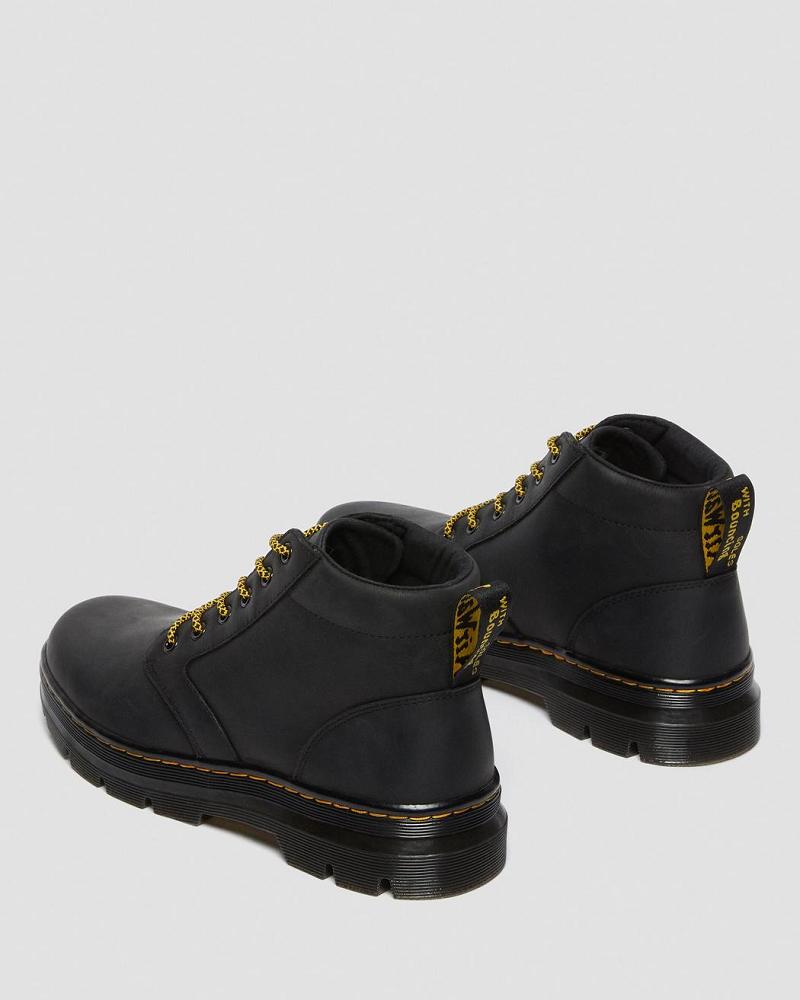 Botas Casuales Dr Martens Bonny Cuero Hombre Negros | MX 344UZG